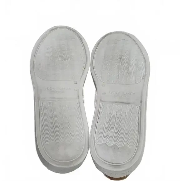 Jenni Kayne Suede Slider Sneakers In Honey Tan Size 40 US 10 New - Picture 5 of 6